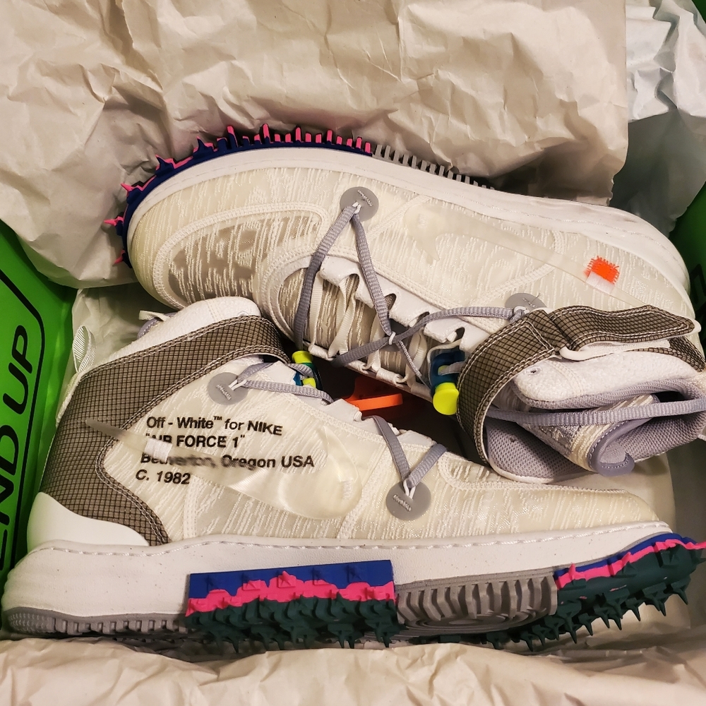 Nike Off White Air Force 1 size 14 deadstock